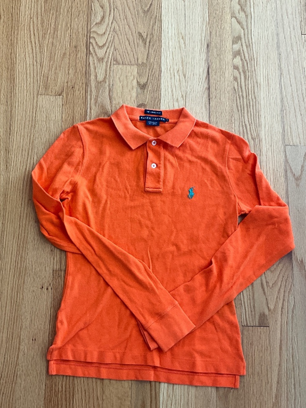 Ralph Lauren Long Sleeve Skinny Polo
